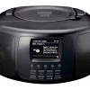 Lenco Radios^SCD-6000BK Tragbares Internetradio mit Bluetooth