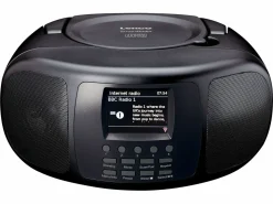 Lenco Radios^SCD-6000BK Tragbares Internetradio mit Bluetooth