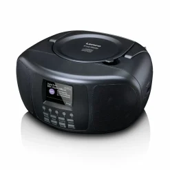 Lenco Radios^SCD-6000BK Tragbares Internetradio mit Bluetooth