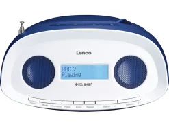 Lenco Radios^SCD-69BU Tragbares DAB+/FM Radio