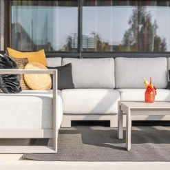Garden Impressions Lounge Sets-Levanto Mittel Element - taupe - valley sand