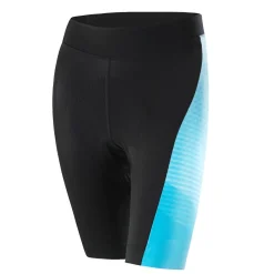 Löffler Concept XT schwarz blaue Damen-Radhose< Fahrradbekleidung