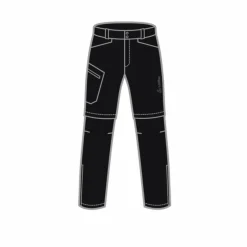 Löffler CSL schwarze Herren Zip-Off Hose< Hosen