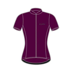 Löffler Fahrradbekleidung^FZ Clear Hotbond violettes Damen-Radtrikot