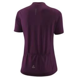 Löffler Fahrradbekleidung-FZ Clear Hotbond violettes Damen-Radtrikot