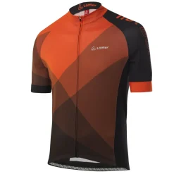 Löffler Fahrradbekleidung-FZ Hotbond orange Herren-Radtrikot