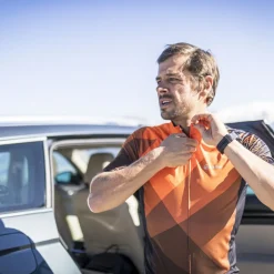 Löffler Fahrradbekleidung-FZ Hotbond orange Herren-Radtrikot