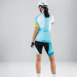 Löffler Fahrradbekleidung^FZ Hotbond RF blaues Damen-Radtrikot