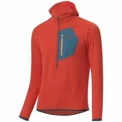 Löffler Fleecejacken & Pullover-HZ Aero TechFleece orangefarbenen Herren Hoodie
