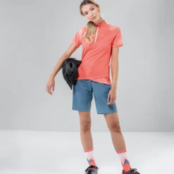 Löffler HZ Rise 3.0 rosa Damen-Radtrikot< Fahrradbekleidung