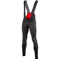 Löffler Fahrradbekleidung-lange Rad-Trägerhose für Herren ohne Polster
