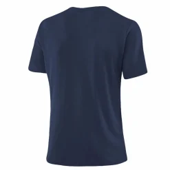 Löffler M Printshirt L50 blaues Kurzarmshirt< Shirts