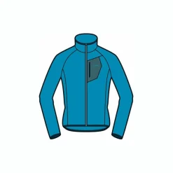 Löffler Fleecejacken & Pullover-Mid TechFleece blaue Herren Jacke