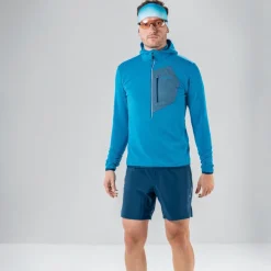Löffler Fleecejacken & Pullover-Mid TechFleece blaue Herren Jacke
