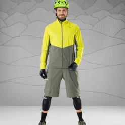 Löffler Fahrradbekleidung^Pyce-G CSL grüne Herren Radhose