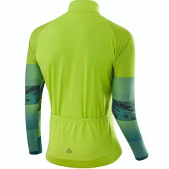 Löffler Fahrradbekleidung^Shalerock grünes Herren Langarm-Radtrikot