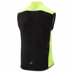 Löffler Fahrradbekleidung-Windshell gelbe Herren-Fahrradweste