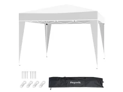 LifeGoods Partyzelte^3x3 m partytent - White