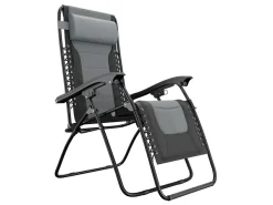 LifeGoods Comfort Relaxstuhl - Black/Grey< Relaxstühle