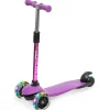 LifeGoods HappyStep Kinderroller - Purple< Roller & Scooter