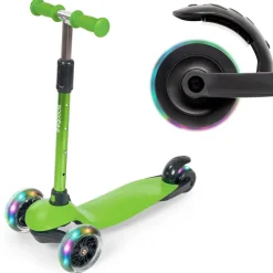 LifeGoods Roller & Scooter^HappyStep Kinderroller - Green