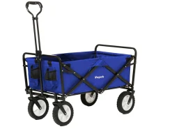 LifeGoods Bollerwagen^70KG bollerwagen 94L - Blue