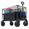 LifeGoods Bollerwagen^230L bollerwagen - Black
