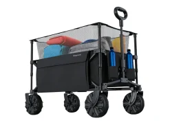 LifeGoods Bollerwagen^230L bollerwagen - Black