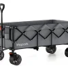 LifeGoods XXL 300L bollerwagen - Grey< Bollerwagen