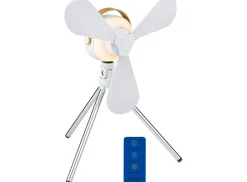 Markenlos Ventilatoren^Lifetime Air kabelloser Ventilator mit Aufhängefunktion