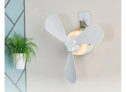 Markenlos Ventilatoren^Lifetime Air kabelloser Ventilator mit Aufhängefunktion