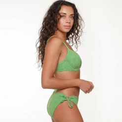 LingaDore Badebekleidung^6516BT Grün Form Bikini Oberteil