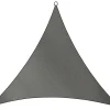 Markenlos Sonnensegel|Sonnensegel^Livin Como Dreieck Polyester 5 Meter Schattentuch - Grey