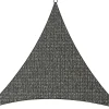 Markenlos Sonnensegel|Sonnensegel^Livin Iseo Dreieck HDPE 5 meter Schattentuch - Grey