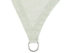 Markenlos Sonnensegel|Sonnensegel-Livin'outdoor Iseo Quadrat HDPE 5 Meter Schattentuch - White