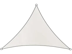 Markenlos Sonnensegel|Sonnensegel^Livn Como Polyester 3 x 2,5 x 2,5 Meter Schattentuch - White