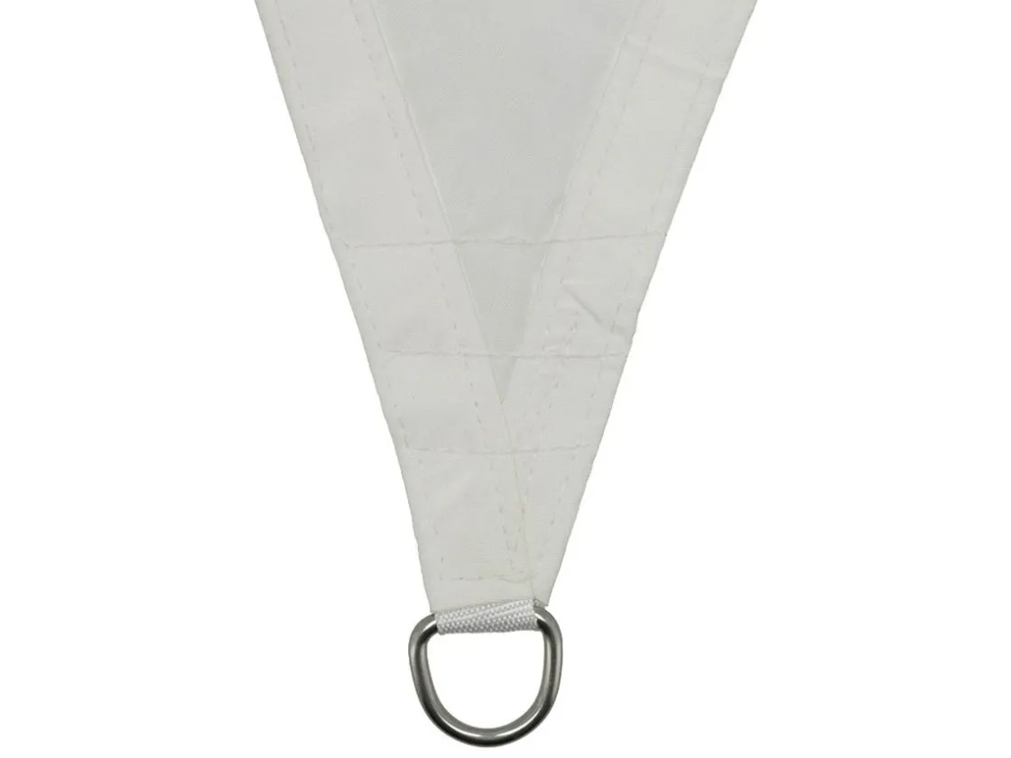 Markenlos Sonnensegel|Sonnensegel^Livn Como Polyester 3 x 2,5 x 2,5 Meter Schattentuch - White