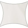 Markenlos Sonnensegel|Sonnensegel^Livn Como Quadrat Polyester 5 x 5 Meter Schattentuch - White
