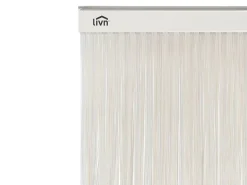 Markenlos Livn Lines 90 x 210 cm Türvorhang - White< Insektenschutz