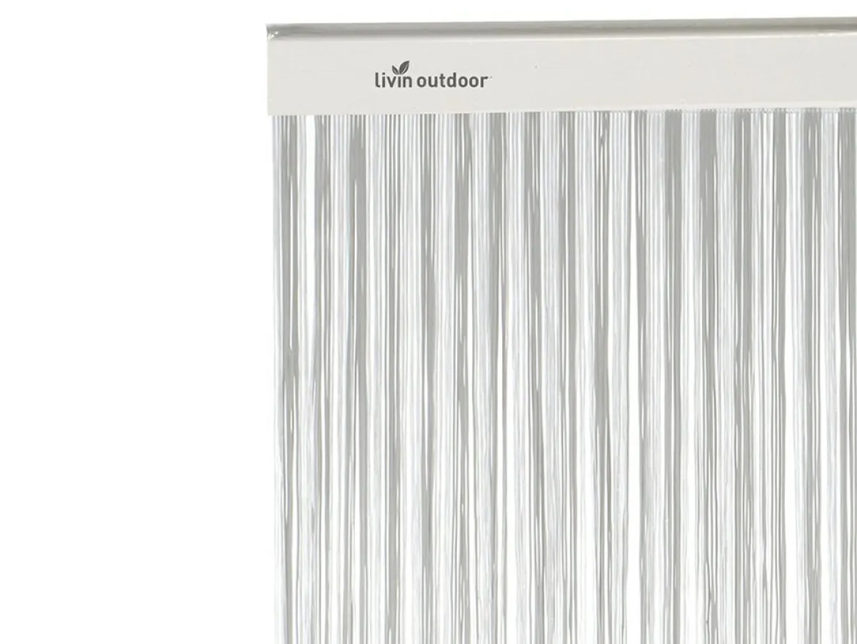 Markenlos Livn Lines 90 x 210 cm Türvorhang - Grey< Insektenschutz