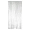 Markenlos Insektenschutz-Livn Lines alu transparent/grau 100 x 230 cm Türvorhang