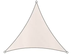 Markenlos Sonnensegel|Sonnensegel-Livn Livigno Oxford Dreieck 5 Meter Schattentug