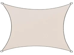 Markenlos Sonnensegel|Sonnensegel-Livn Livigno oxford rechthoek 3 x 4 Meter Schattentug