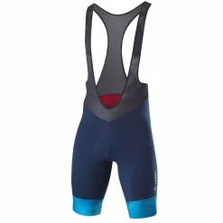 Löffler Loeffler Volta blaue Herren-Trägerhose< Fahrradbekleidung