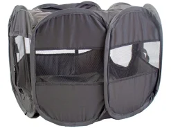 Markenlos Lowander Medium 84 x 84 cm mobiler Welpenauslauf< Zwinger & Transport