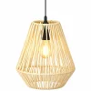 Lumineo Campinglampen Batteriebetrieben|Campinglampen Batteriebetrieben^Diamond Wicker Hängelampe