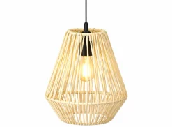 Lumineo Campinglampen Batteriebetrieben|Campinglampen Batteriebetrieben^Diamond Wicker Hängelampe