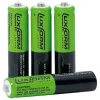 Luxform Kleinbatterien^Satz mit 4 wiederaufladbaren AAA-Batterien
