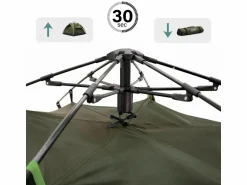 Markenlos Wurfzelte|Zelt 2 Personen^Lyve 2 Personen Pop-up-Zelt – Grün