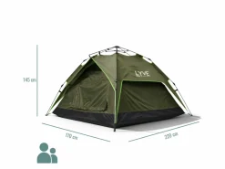 Markenlos Wurfzelte|Zelt 2 Personen^Lyve 2 Personen Pop-up-Zelt – Grün